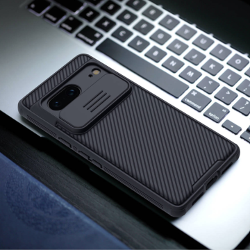 Nillkin Ovitek "Nillkin Camshield Pro" za Google Pixel 7 - črna