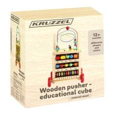 Kruzzel Leseni potisk – Izobraževalna kocka 22606