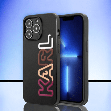 Karl Lagerfeld Ovitek Karl Lagerfeld "Black" za iPhone 13 Pro (KLHCP13LPCOBK)