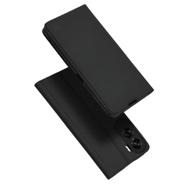 Infostyle Preklopna torbica "Magskin Book" za Honor 90 Lite, črna