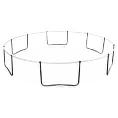 Aga SPORT EXCLUSIVE Trampolin 500 cm Črna + zaščitna mreža + lestev