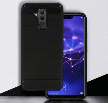 Infostyle Ovitek "Carbon lite" za Huawei Mate 20 Lite - Črna