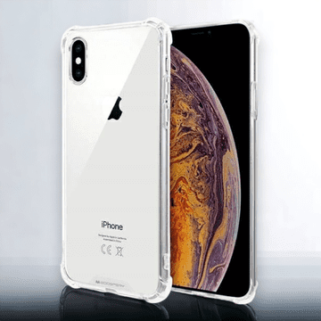Infostyle Silikonski ovitek "Bulletproof" za Huawei P50 Prozorna / TPU silikon