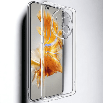Infostyle Silikonski ovitek "Clear Bulk" za Huawei Mate 50 Pro Prozorna / TPU silikon