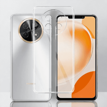 Infostyle Silikonski ovitek "Clear Bulk" za Huawei Nova Y91 Prozorna / TPU silikon
