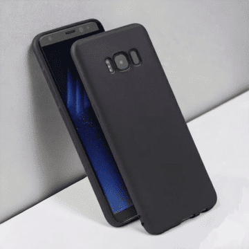 Infostyle Silikonski ovitek "Beline Candy" za LG Q6 Črna / TPU silikon