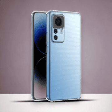Infostyle Silikonski ovitek za Xiaomi Mi 12T Pro (2mm) - prozorna