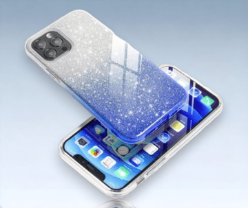 Infostyle Silikonski ovitek "Bling" za Xiaomi Mi 10 Pro - Modra