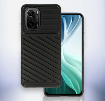 Infostyle Ovitek "Thunder" za Xiaomi Mi 11i - Črna Črna / TPU silikon
