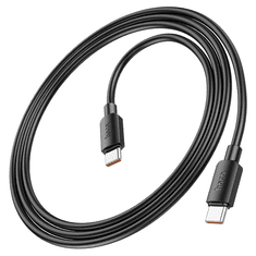 Hoco Podatkovni polnilni kabel X96 Type C na Type C 1,m 100W 5A - črn