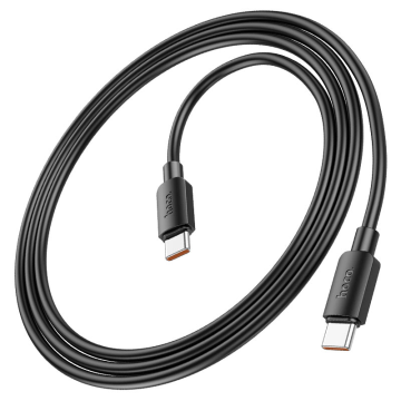 Hoco Podatkovni polnilni kabel X96 Type C na Type C 1,m 100W 5A - črn