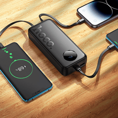 Hoco Zunanja baterija powerbank J132A 20000 mAh Fast Charge 22,5W + PD 20W za Samsung - črna