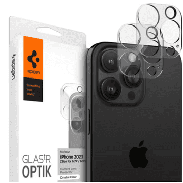 Spigen tR EZ Fit Optik zaščitno steklo, prozorno, za iPhone 14 Pro, 2 kosa (AGL05761)