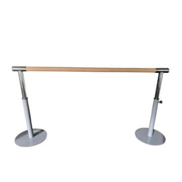 Master MASTER Pro samostoječa baletna palica 175 cm - nastavljiva po višini - lesena