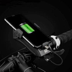 Mormark Kolesarska luč z nosilcem za telefon in polnilnikom | BIKELAMP