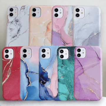 Infostyle Silikonski ovitek "Marble" za iPhone 14 Plus/15 Plus