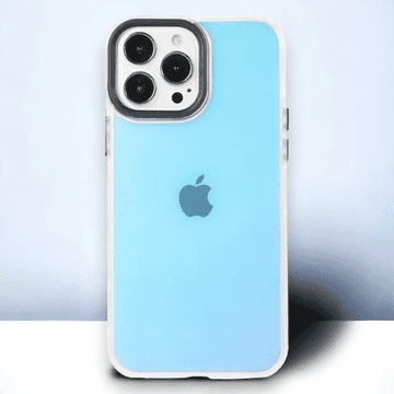 Infostyle Silikonski ovitek "Holo" za iPhone 13 Pro Max - Črna Črna / Stil 2 / TPU silikon