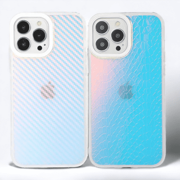 Infostyle Silikonski ovitek "Holo" za iPhone 13 Pro - Bela