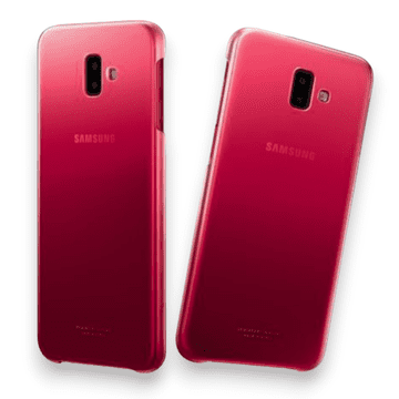 Infostyle Ovitek "Gradient" za Samsung Galaxy J6 Plus Rdeča / PC