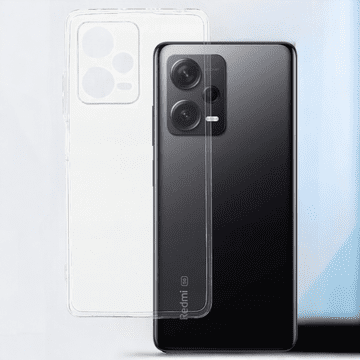 Infostyle Silikonski ovitek "Ultra Clear" za Xiaomi Redmi Note 12 5G (1mm) - Prozoren Prozorna / Silikon