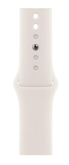 Apple Watch 40 mm Sport pas, S/M, Starlight