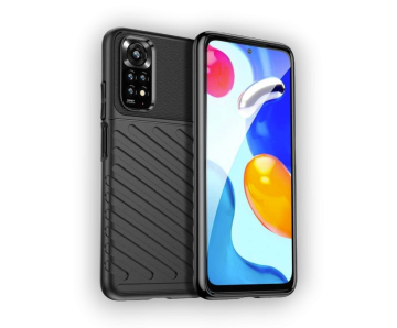 Infostyle Ovitek "Thunder" za Xiaomi Poco M5S - Črna