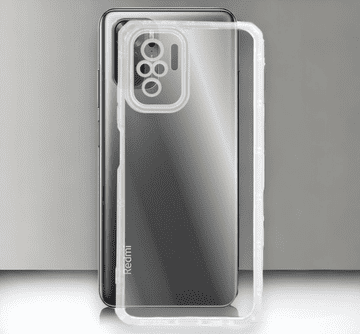 Infostyle Silikonski ovitek "Armor Antishock" za Xiaomi Redmi Note 10 - transparent