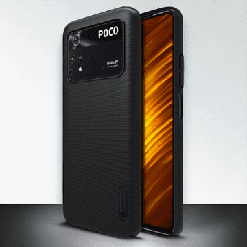 Nillkin Ovitek "Nillkin Super Frosted" za Xiaomi Poco M4 Pro 4G - črna