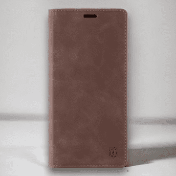 Infostyle Preklopna torbica Tactical "XProof" za Xiaomi Poco M5s - rjava Rjava / Umetno usnje + PC