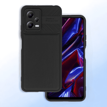 Infostyle Silikonski ovitek "Camera Protected" za Xiaomi Poco X5 - črna
