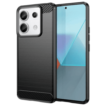 Infostyle Ovitek za telefon Xiaomi Redmi Note 13 Pro 5G / Poco X6 - črna Črna / PC + TPU silikon