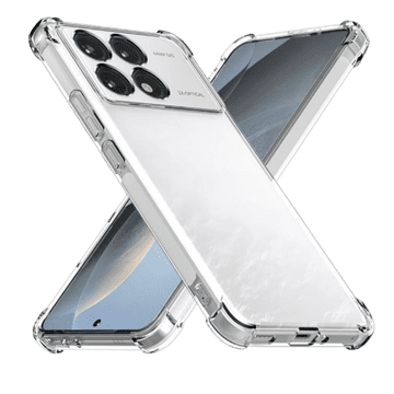 Infostyle Ovitek za telefon "Antischock" za Xiaomi Poco F6 Pro, prozoren