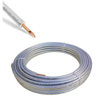 Tecnogas Izolirana bakrena cev "10" 3/8" Cupex Gel Silver 1m