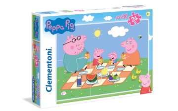 Clementoni sestavljanka puzzle 24 kosov - Peppa Pig
