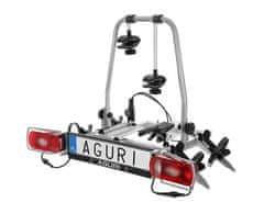 Aguri TOWBAR BIKE CARRIER CRUISER 2 SILVER