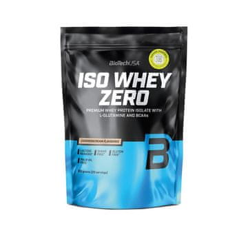 BioTech Iso Whey Zero 500 g piškotki smetana