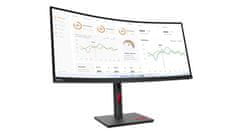 Lenovo ThinkVision T34w-30 monitor, WQHD, VA (63D4GAT1EU)