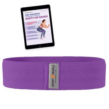 Sport2People Booty Hip Bands – Tekstilne elastike za zadnjico, noge in boke