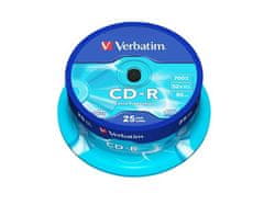 CD-R(25 pakiranj)Vreteno/ tiskljivo/52x/700MB
