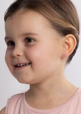 Silvego Uhani Trudy Stud v srebru z roza briljantnim cirkonijem DCC2056207EP