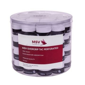 MSV Cyber Wet Perforiran ovitek overgrip tl. 0,6 mm bela pakiranje 1 kos