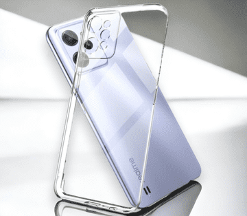 Infostyle Silikonski ovitek Tactical za Realme C31 - Prozorna