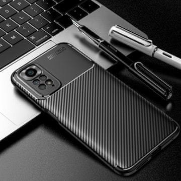 Infostyle Ovitek "Vennus Carbon Elite" za Xiaomi Redmi Note 11 Pro/ Redmi Note 11 Pro 5G - črna