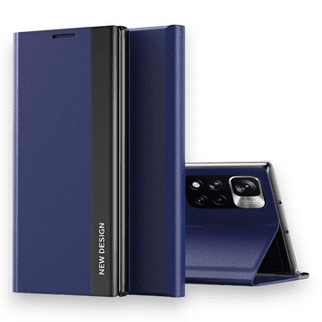 Infostyle Preklopna torbica "View" za Xiaomi Redmi Note 11 Pro 4G/5G Modra / Umetno usnje + PC