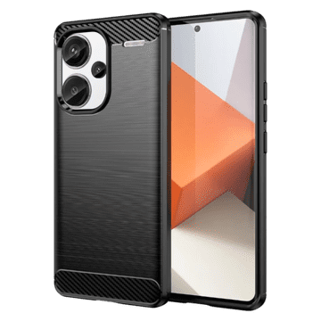 Infostyle Ovitek za telefon Xiaomi Redmi Note 13 Pro Plus 5G, črna Črna / Silikon
