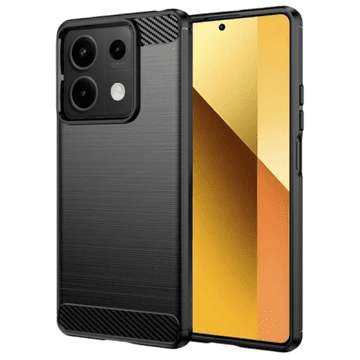 Infostyle Ovitek za telefon "Carbon" Xiaomi Redmi Note 13 5G Črna