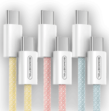 Infostyle Polnilni in podatkovni kabel USB C- USB C v 3 barvah