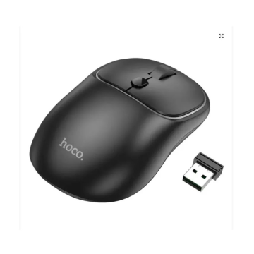 Hoco Brezžična poslovna miška GM25 Royal s povezavo BT + 2,4G - črna