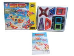 EP LINE Magnetni gradbeni set - 36 kosov