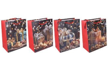 Darilna vrečka L 30x41x12 cm Božič